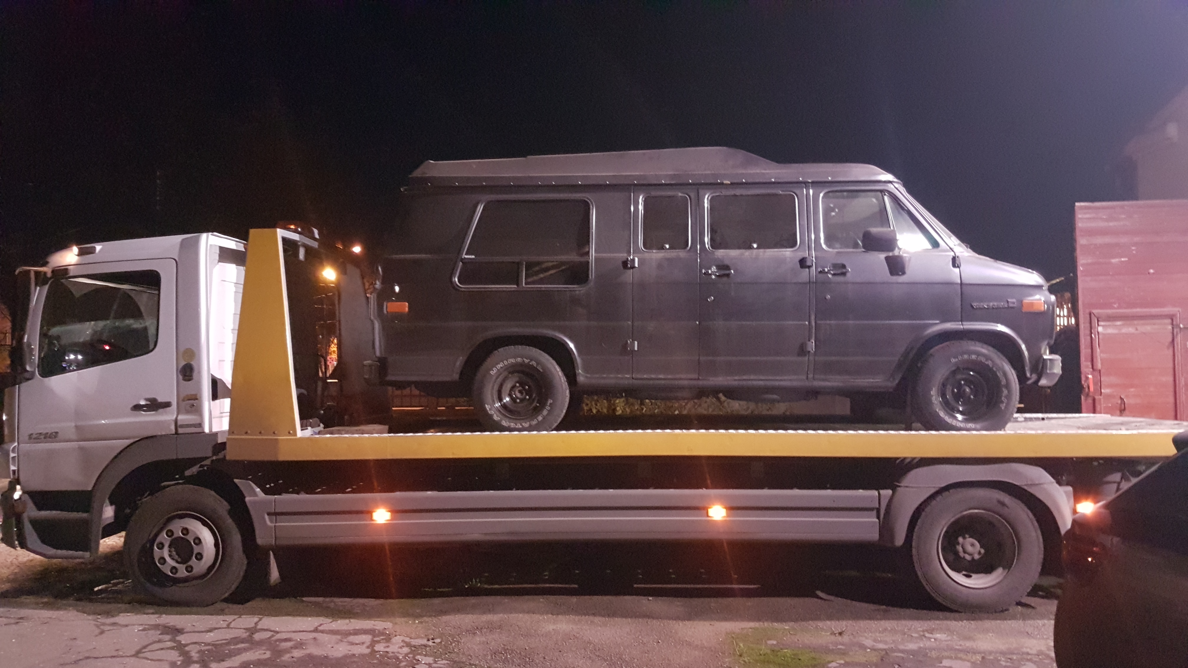 Autoevakuators Šampēterī 24/7